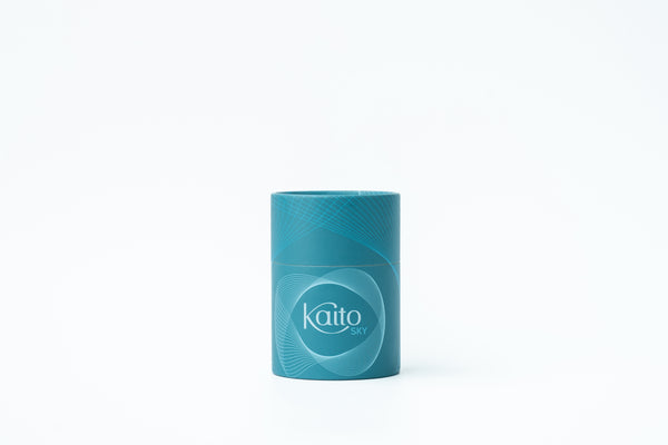 Teal Kaito Sky packaging on a white background