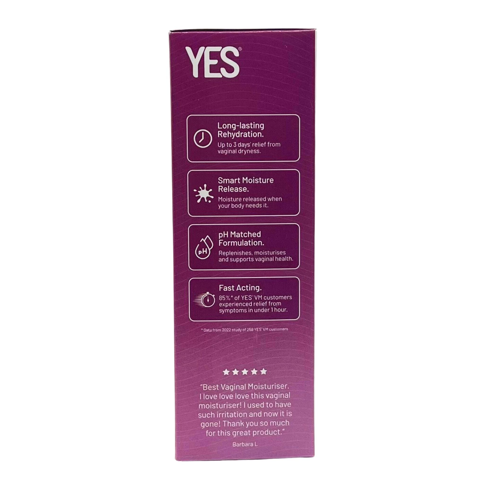 YES WATER BASED VAGINAL MOISTURISING GEL