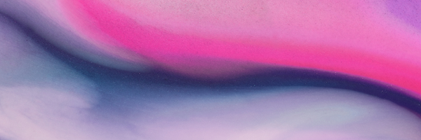 Abstract pink, purple and blue image representing the vaginal microbiome