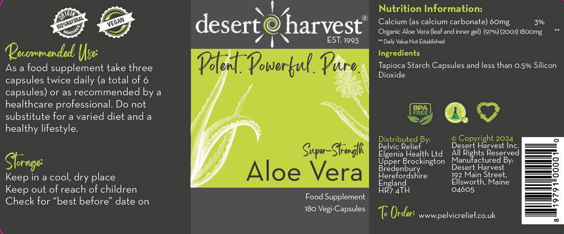 DESERT HARVEST SUPER-STRENGTH ALOE VERA