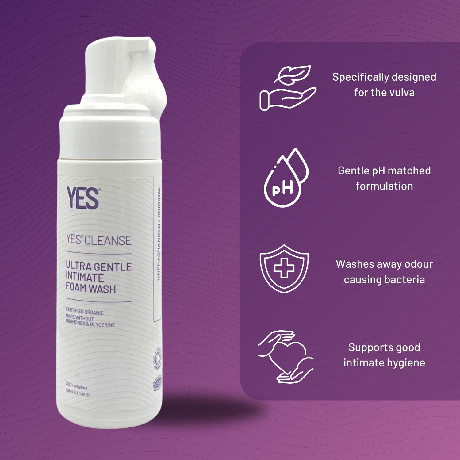 YES CLEANSE INTIMATE WASH