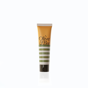 Single 55ml tube of Olive & Bee Intimate Cream on a white background