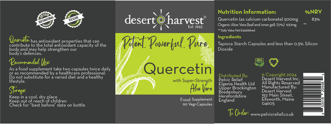 DESERT HARVEST QUERCETIN SUPPLEMENTS