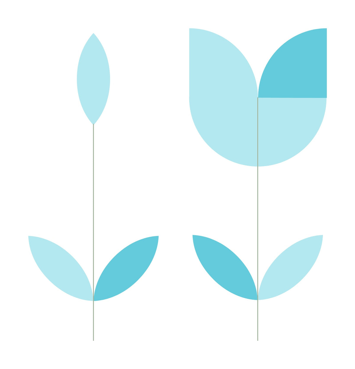 Ultimate V blue flowers