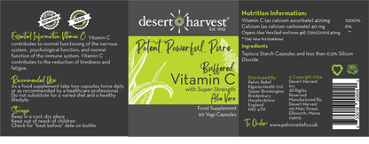 DESERT HARVEST BUFFERED VITAMIN C SUPPLEMENTS