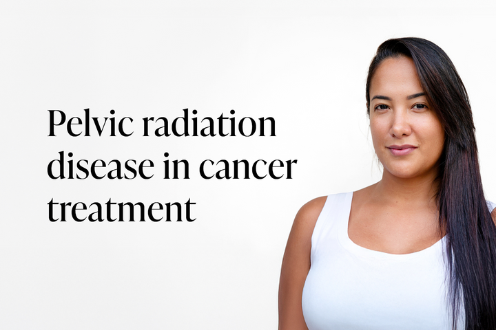 Pelvic radiation disease in cancer treatment