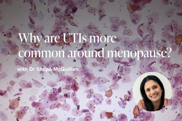 Why are UTIs more common around menopause?